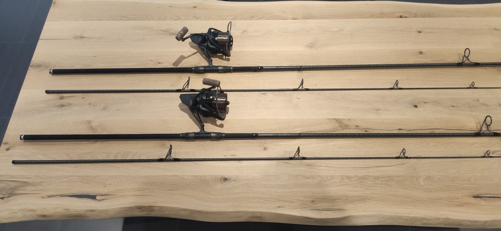 Shimano Tribal XT - a 12FT, Ophalen, Zo goed als nieuw, Werphengel
