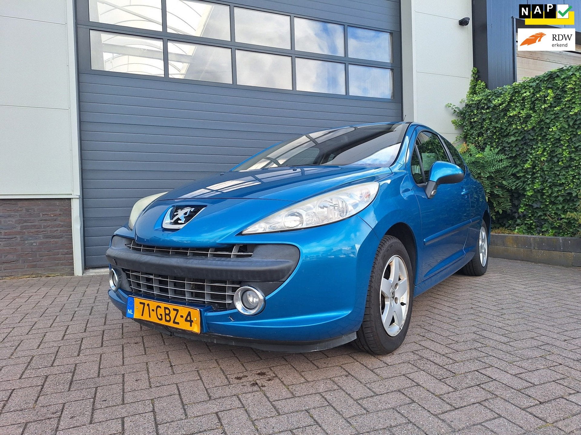 Peugeot 207 | 1.4 VTi XS Pack | Airco |, Stof, Blauw, 49 €/maand, Origineel Nederlands