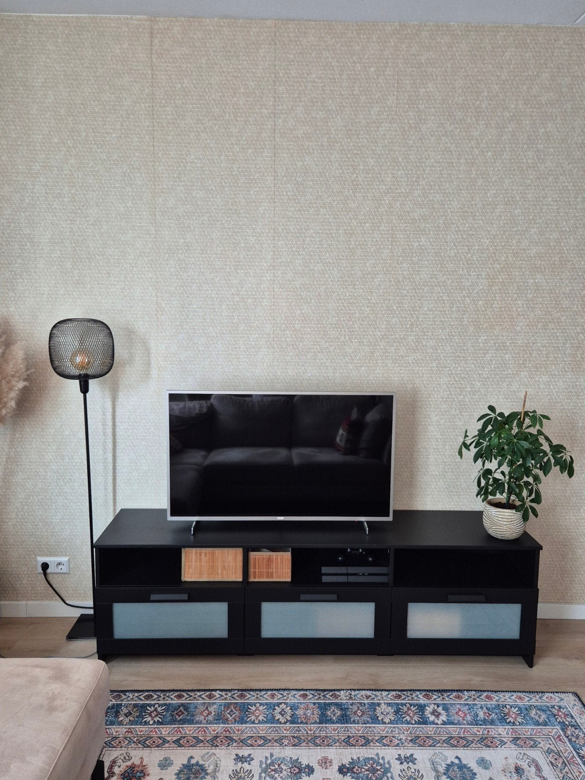 IKEA Brimnes TV-meubel - 18041x53, Ophalen, Gebruikt, 150 tot 200 cm, Minder dan 100 cm