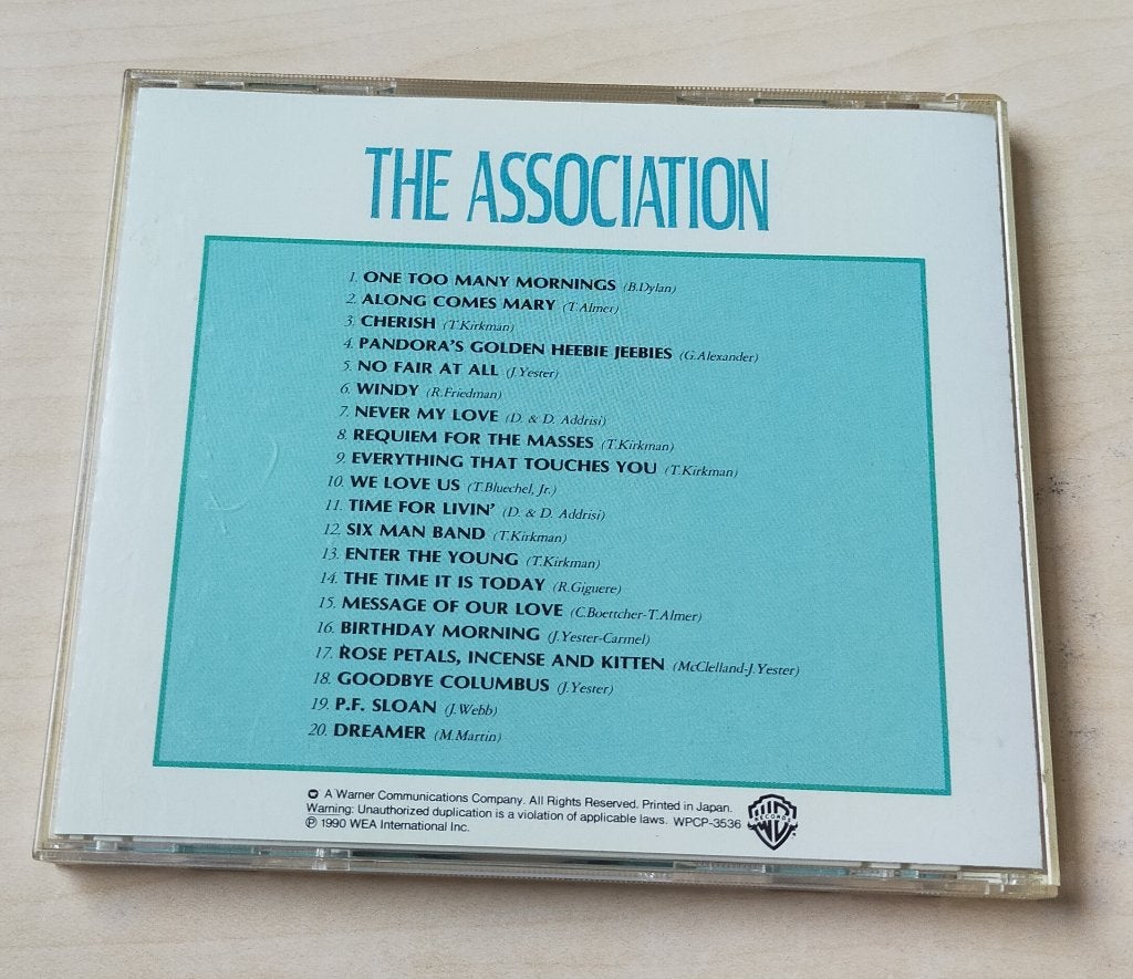 The Associaton Greatest Hits From The Original Master Tape, Ophalen of Verzenden, Gebruikt, Pop