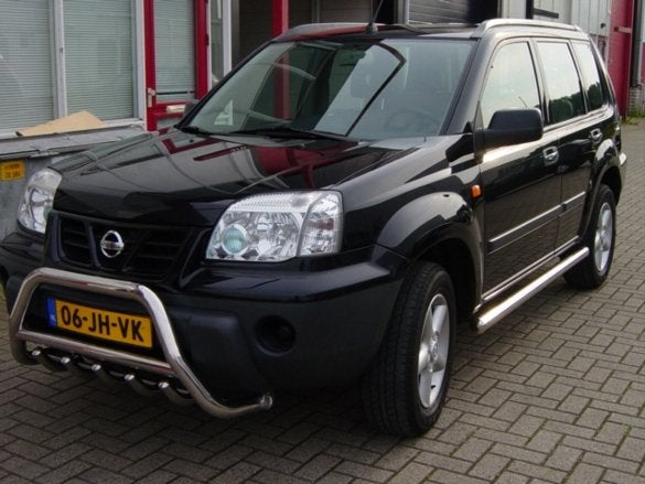 Nissan X-Trail 2008-2010 Sidebars rechte buis, Niet ingevuld, Niet ingevuld, Niet ingevuld