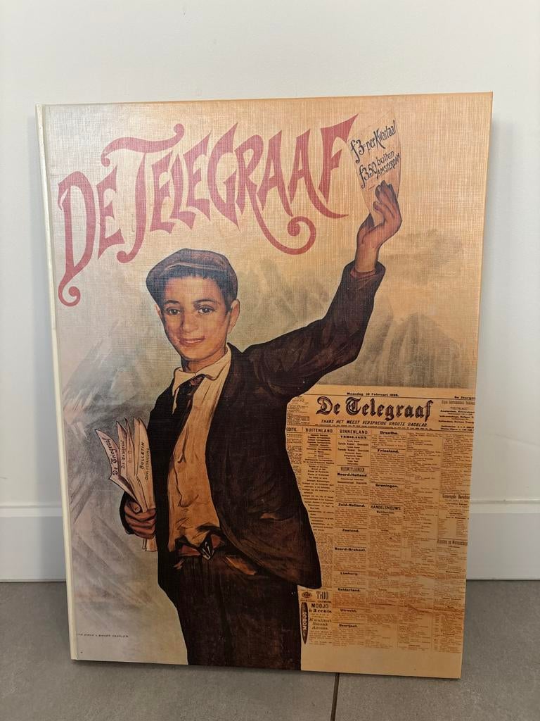 Honderd Jaar De Telegraaf 1893-1993 Jubileumboek, Ophalen of Verzenden, Zo goed als nieuw, Krant