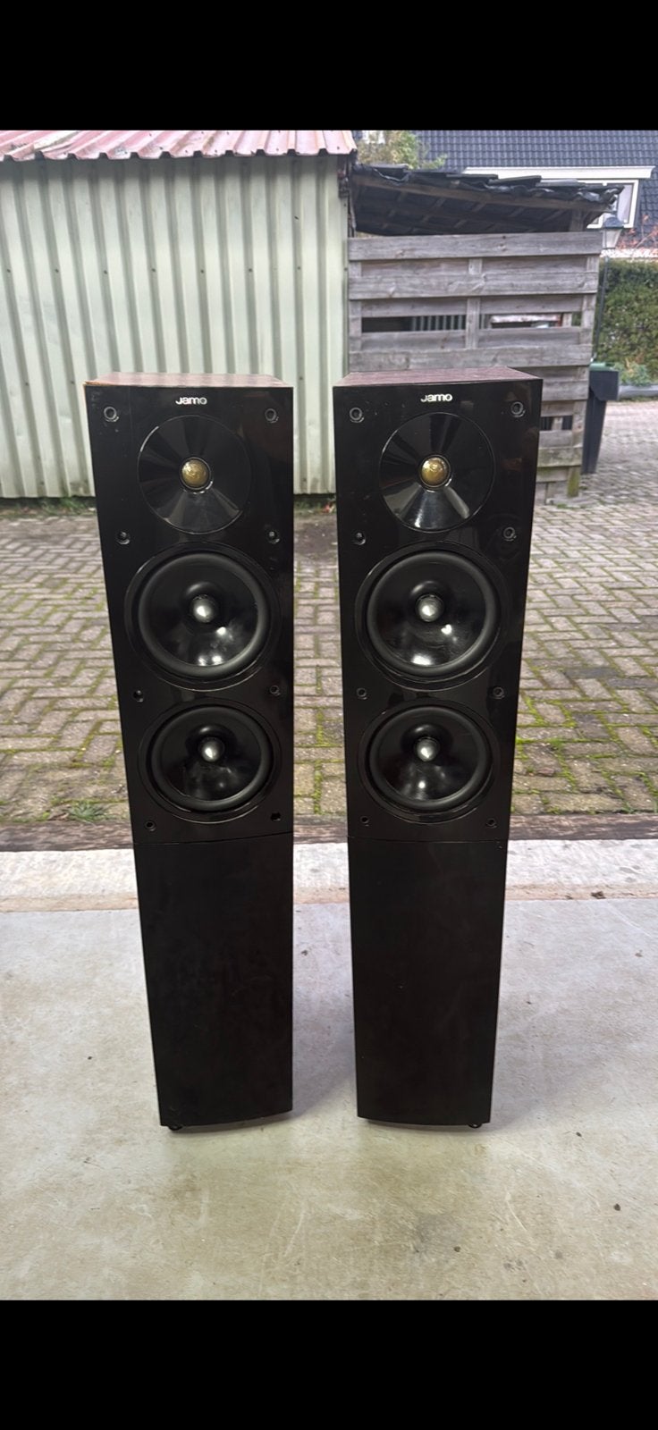 Jamo S506 Speakers, Audio, Tv en Foto, Luidsprekers, Ophalen, Zo goed als nieuw, Jamo