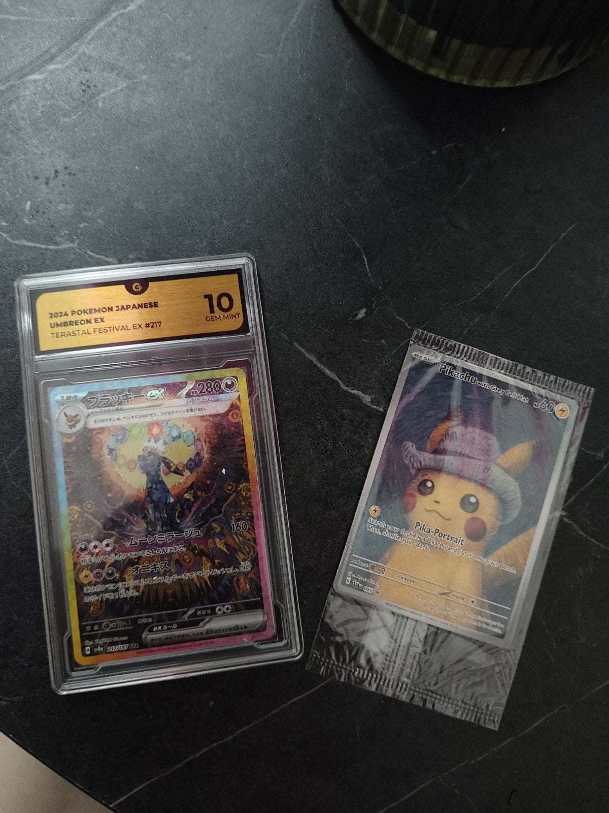 Pikachu van Gogh & Umbreon 217/187 Gem Mint 10, Ophalen