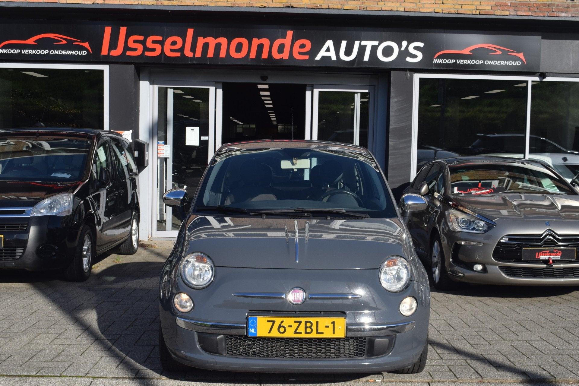 Fiat 500 0.9 TwinAir AUTOMAAT AIRCO (bj 2012), Auto's, Euro 5, Gebruikt, 31 €/maand, Leder en Stof