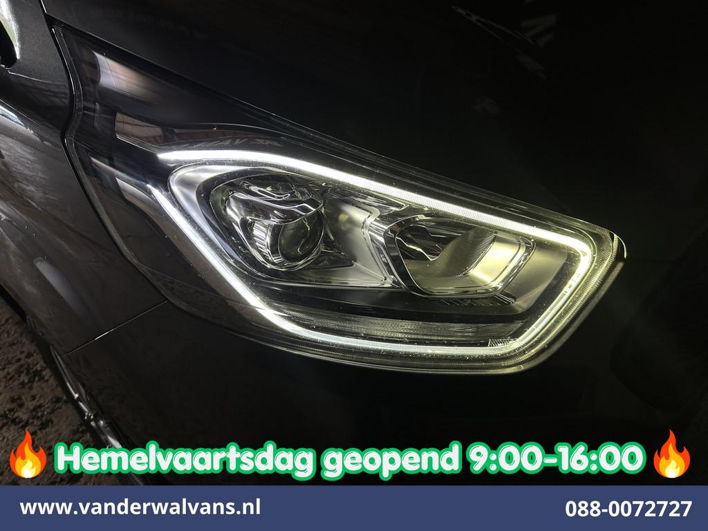 Ford Transit Custom 2.0 TDCI 170pk L2H1 Dubbele Cabine Euro6, Auto's, Stof, Gebruikt, 4 cilinders, 2800 kg