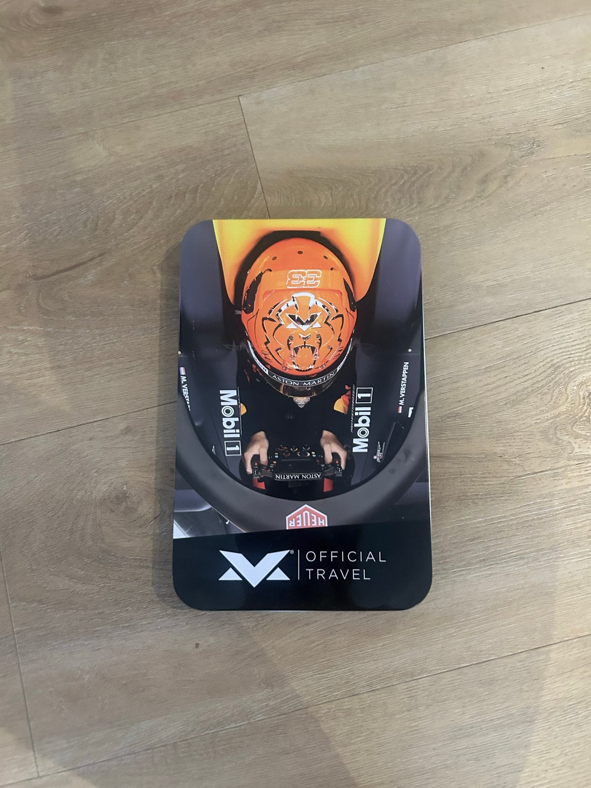 Max Verstappen Red Bull Racing Bewaarblik - Official Travel, Ophalen of Verzenden, Zo goed als nieuw, Koek(jes), Overige merken