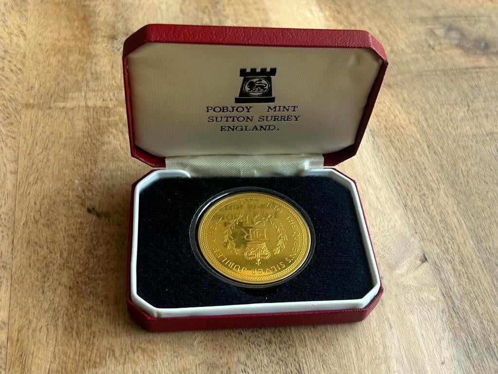 Zilveren Herdenkingsmunt Pobjoy Mint Engeland, Ophalen of Verzenden, Overige landen