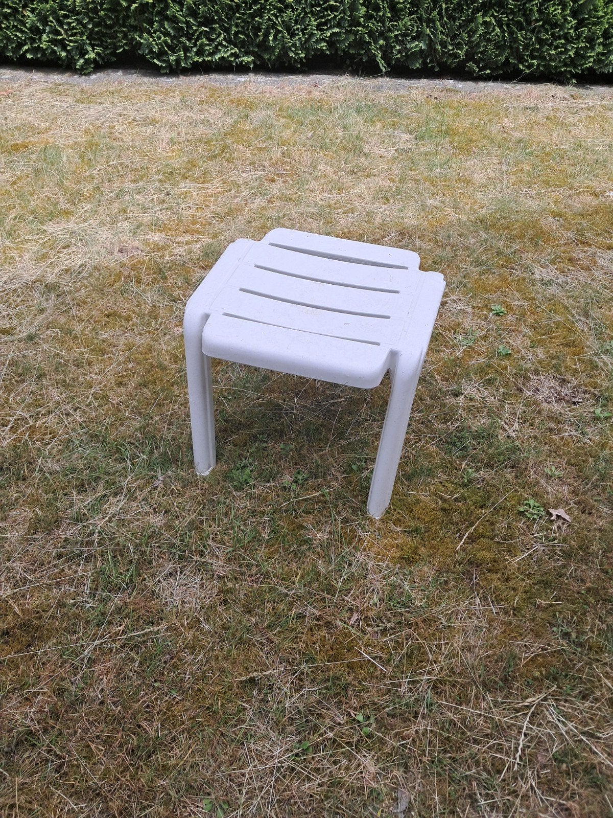 Kettler voetenbankje/bijzettafel, Made in W. Germany, Ophalen, Gebruikt, Kunststof