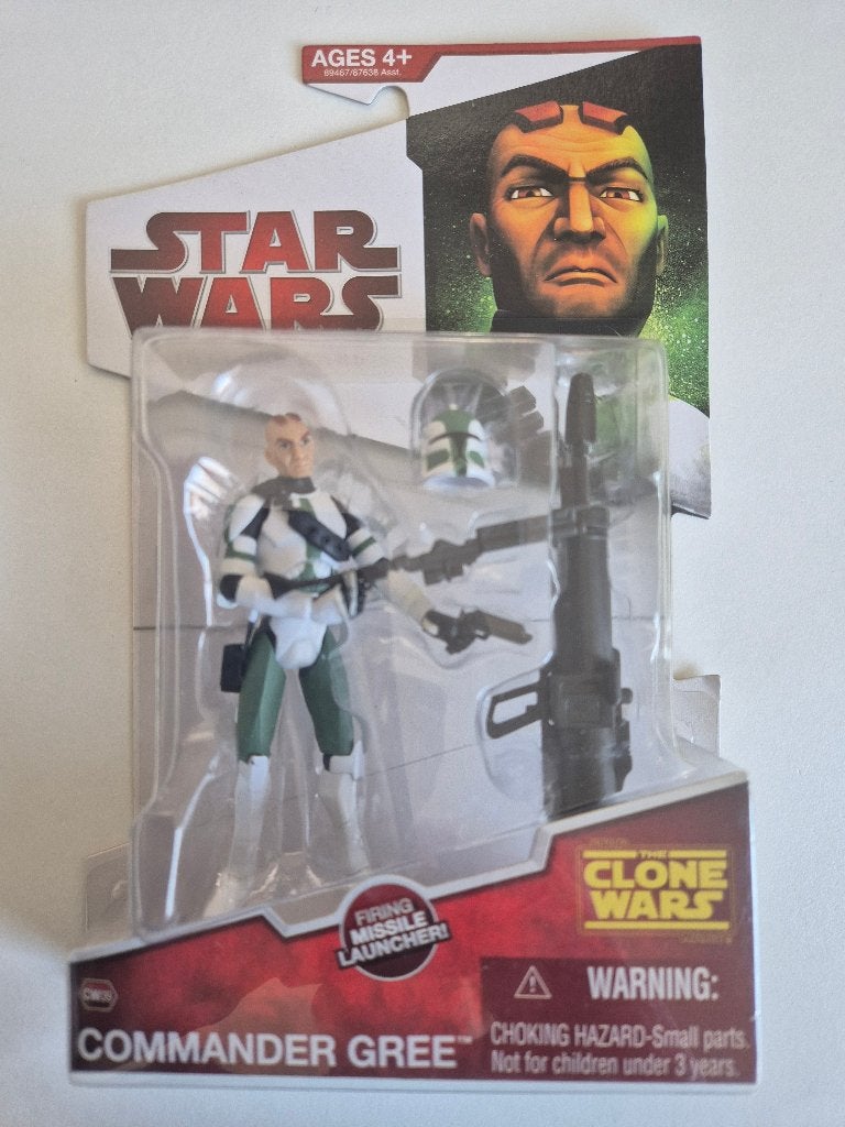 Star Wars CW 2009 CW09 Clone Commander Gree, Ophalen of Verzenden, Nieuw, Actiefiguurtje