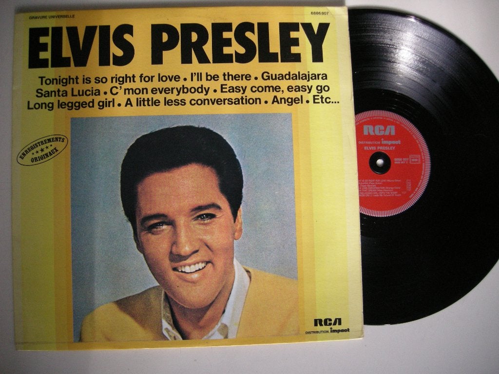 Elvis Presley 'Elvis Presley' - LP vinyl zgan, Cd's en Dvd's, Vinyl | Rock, Ophalen, LP, Singer-songwriter, Zo goed als nieuw