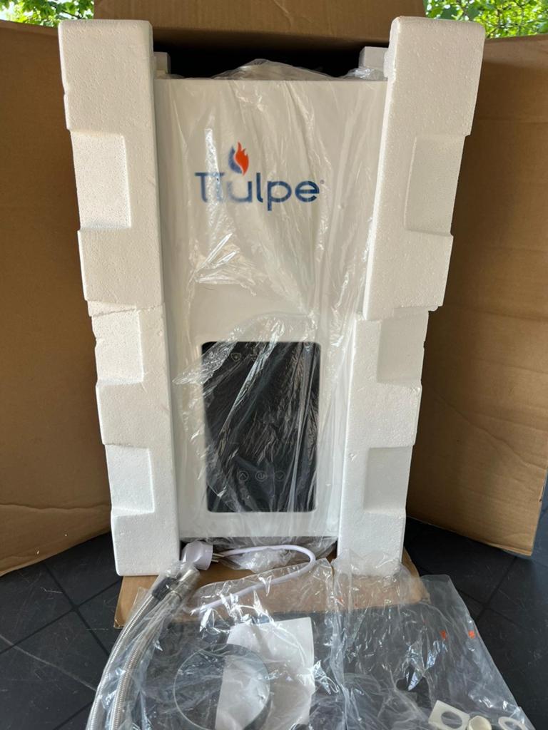 TTulpe C Meister 13 Eco Geiser Butaan/Propaan, Ophalen, Minder dan 3 jaar oud, Minder dan 20 liter, Propaan of Butaan
