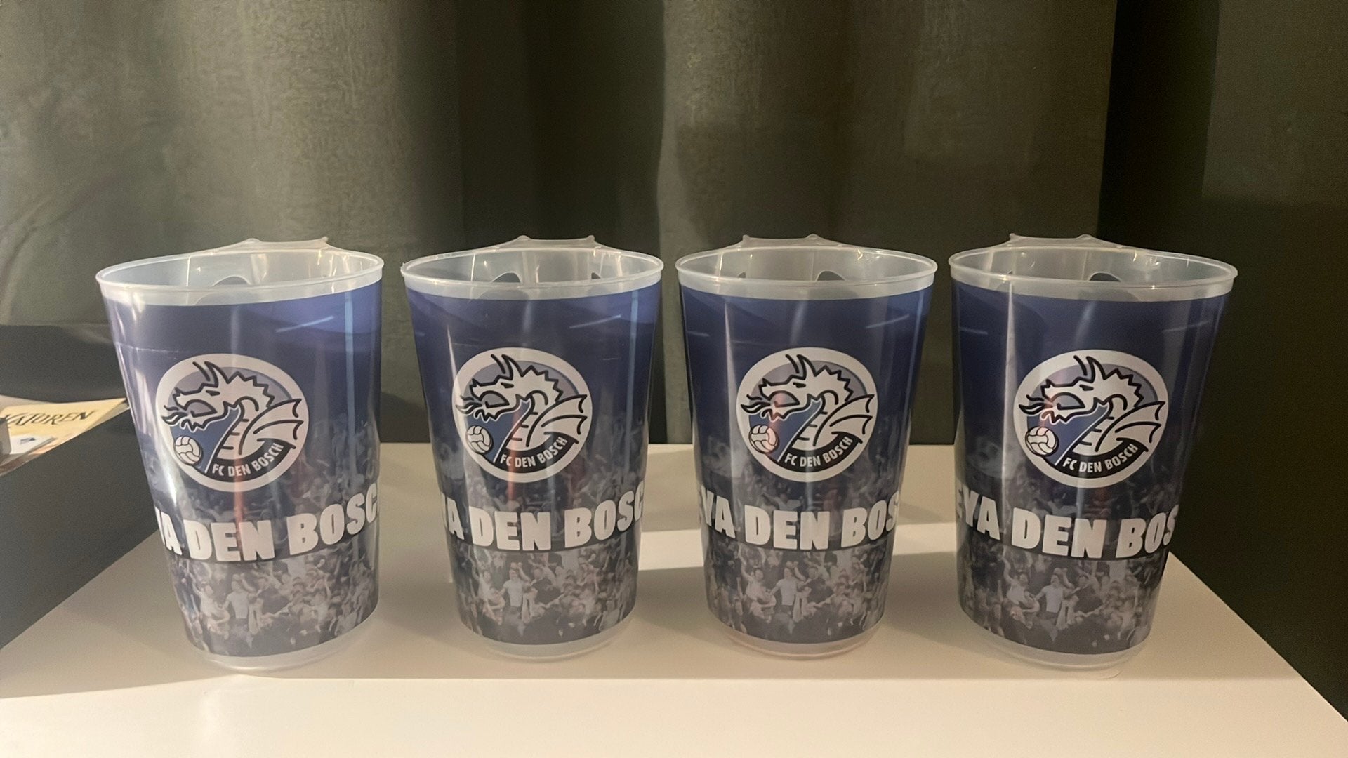 FC DEN BOSCH bekers, Ophalen of Verzenden, Nieuw, Bierglas