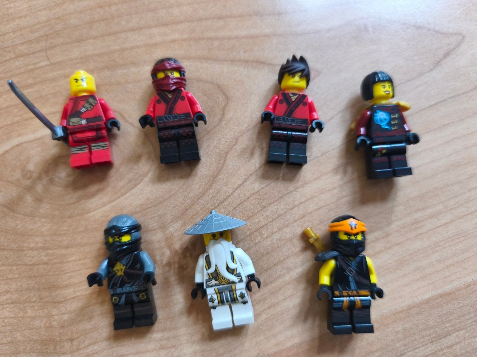 LEGO Ninjago Ninja’s – 7 Minifiguren | Kai, Cole & Se, Ophalen of Verzenden
