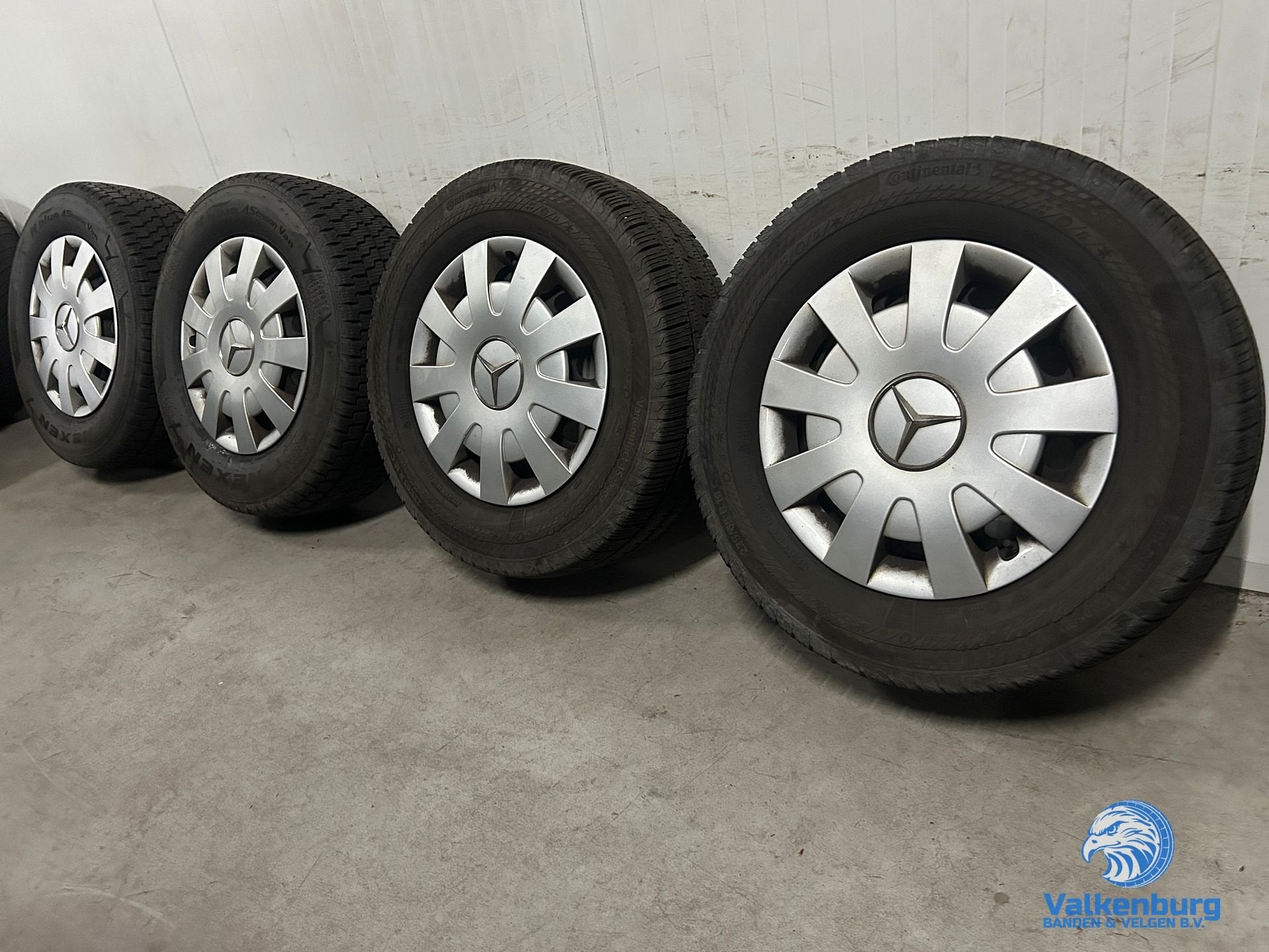8mm! Originele Mercedes Sprinter B907 B910 16 inch stalen ve