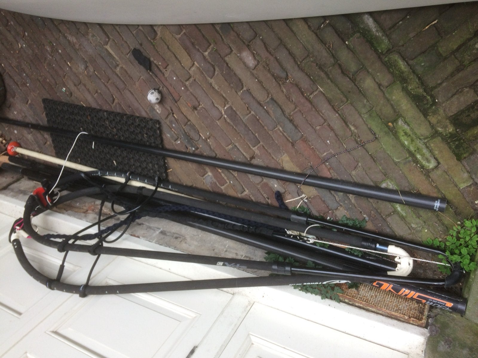 Foto 6 van Complete windsurfset: Fanatic Eray 160 met North Sails