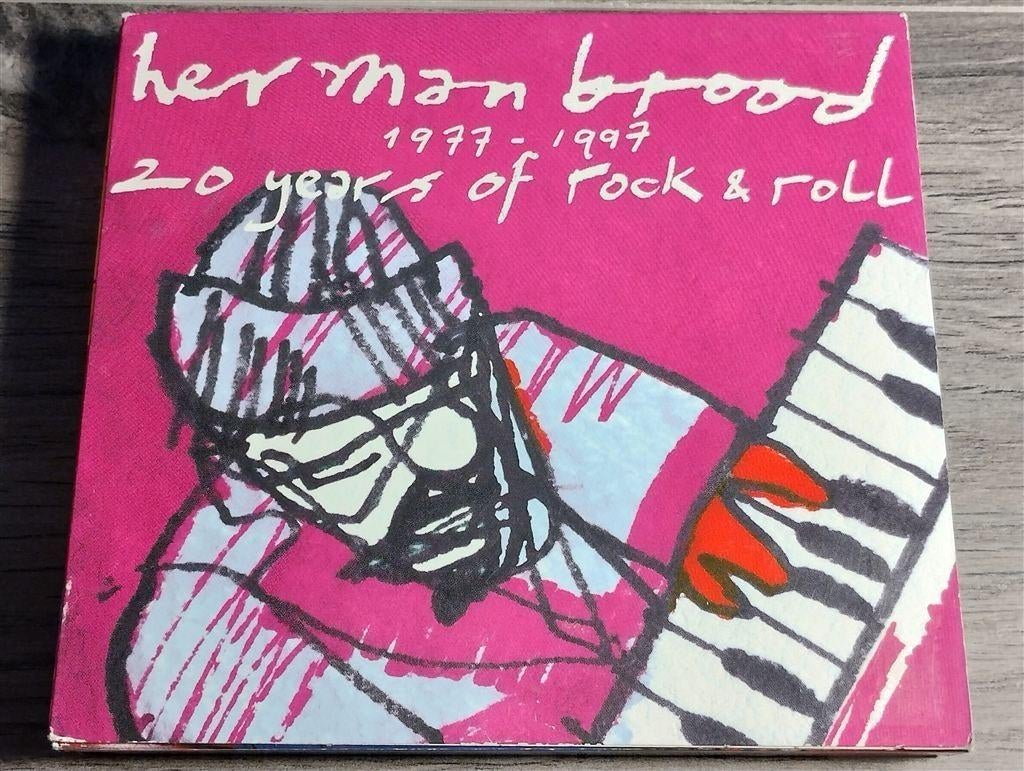 Herman Brood - 20 Years Of Rock & Roll [2 CD Digipack], Ophalen of Verzenden, Zo goed als nieuw, Poprock