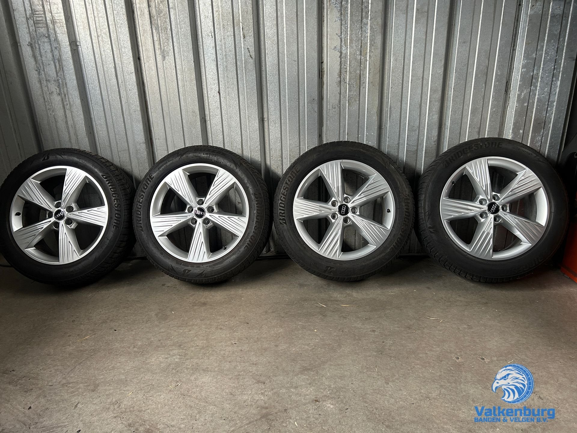 7mm! Originele Audi Q4 E-tron 89A 19 inch velgen 5x112 winte, Auto-onderdelen, 19 inch, Gebruikt, -, -