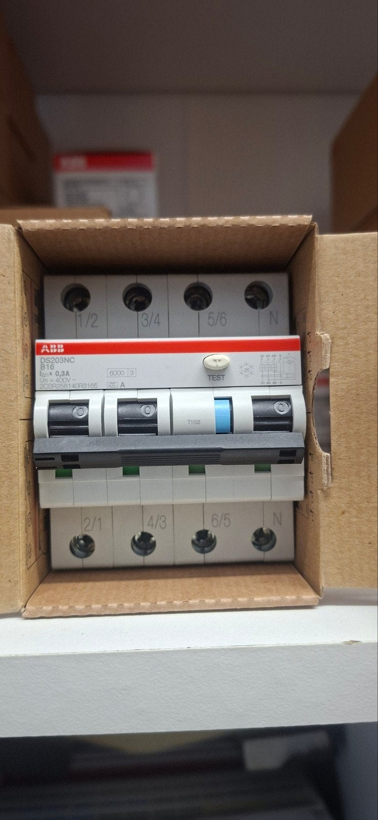 aardlekautomaat 3 fase B16 300mA abb, Ophalen, Overige typen