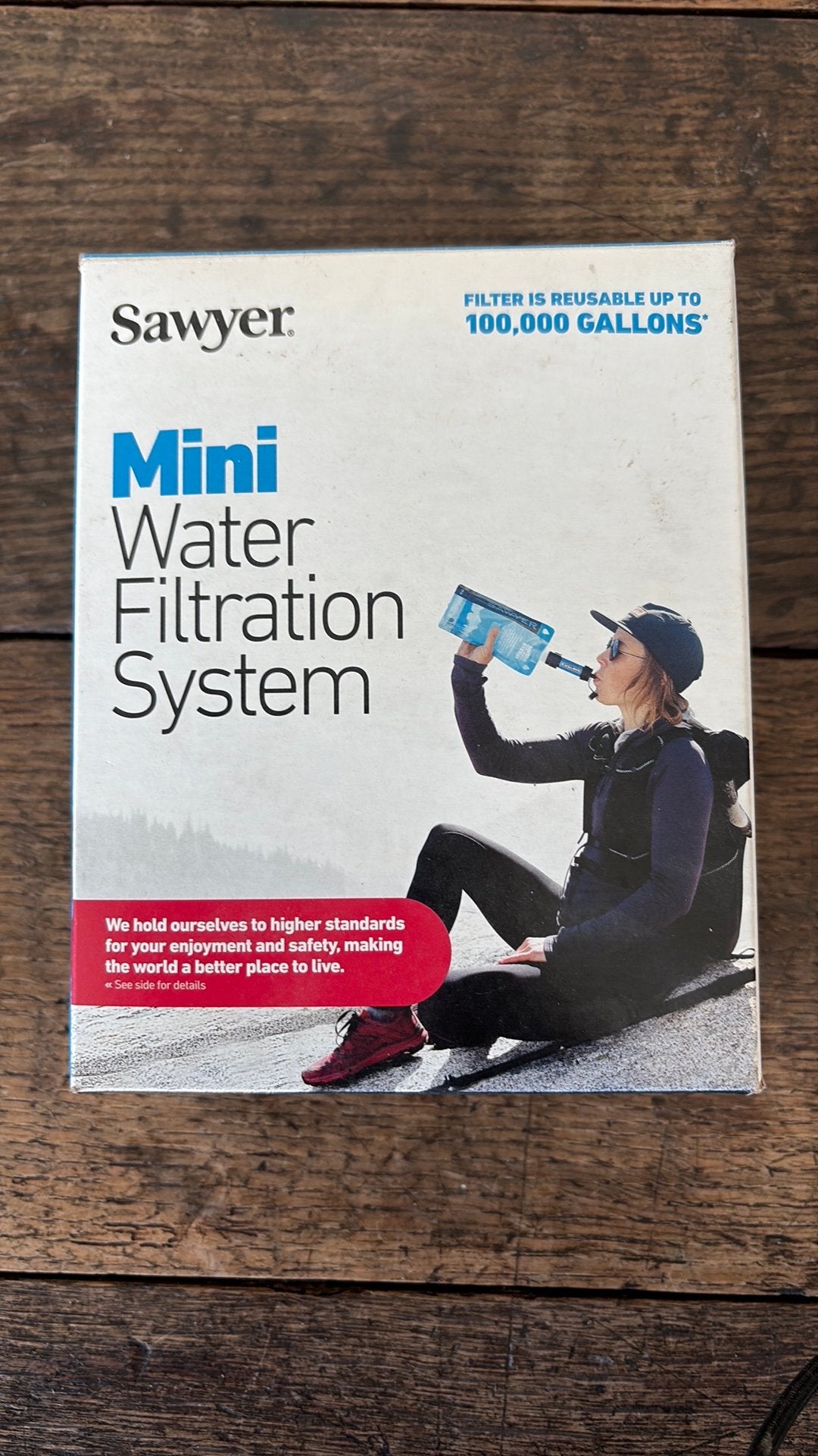 Waterfilter mini Sawyer, Ophalen of Verzenden, Zo goed als nieuw