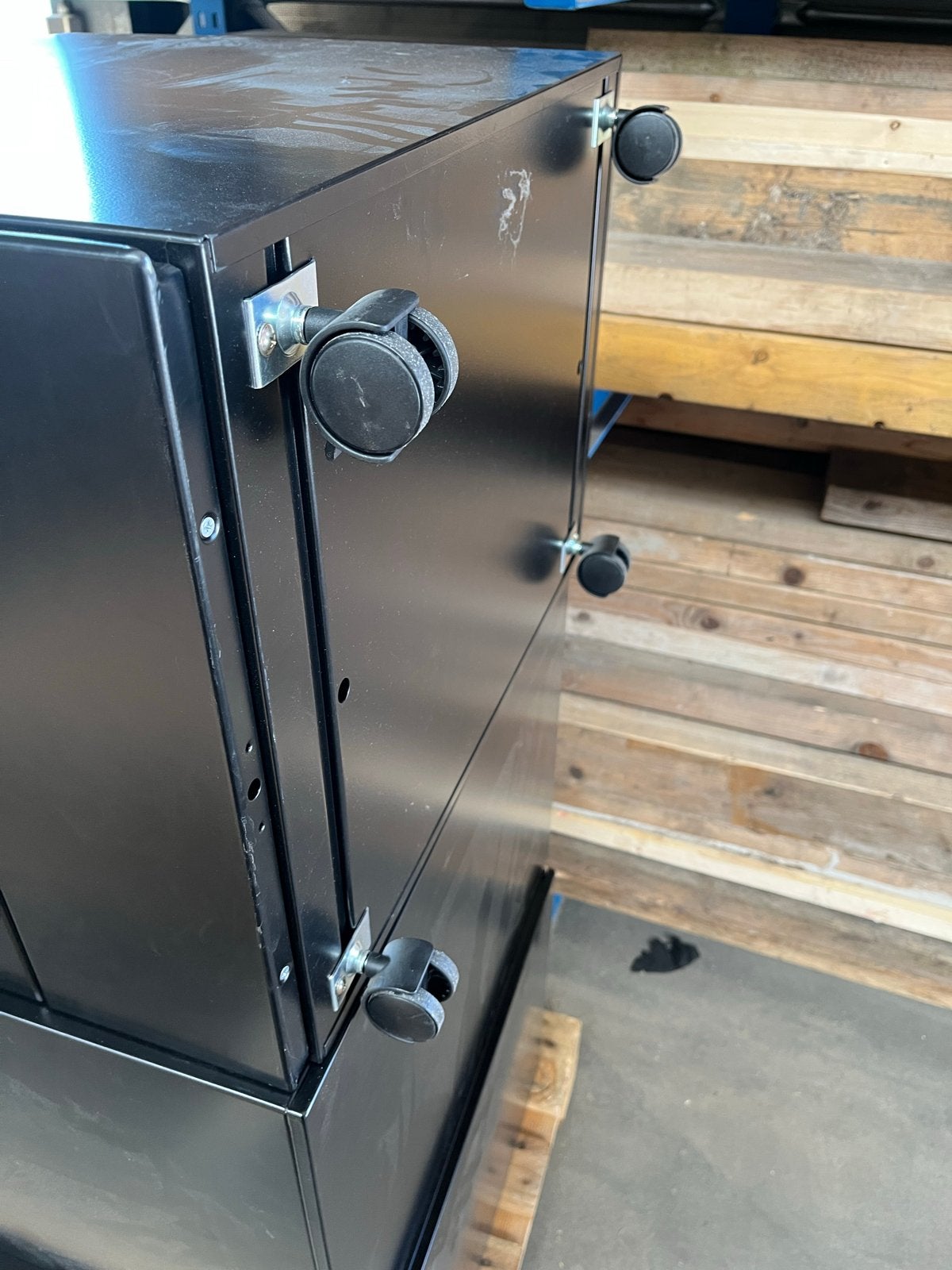 Zwarte lade kast voor onder het bureau 59x49cm, Ophalen, Gebruikt, 50 tot 100 cm, Minder dan 100 cm