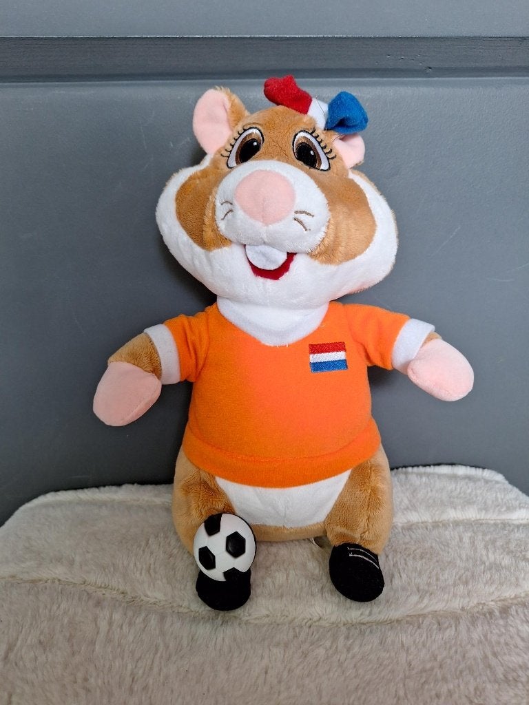 AH hamster oranje meisje, Albert Heijn, Overige typen, Ophalen of Verzenden, Zo goed als nieuw