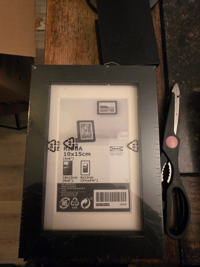 IKEA RIBBA Fotolijst 10x15 cm - Nieuw in verpakking, Huis en Inrichting, Ophalen of Verzenden