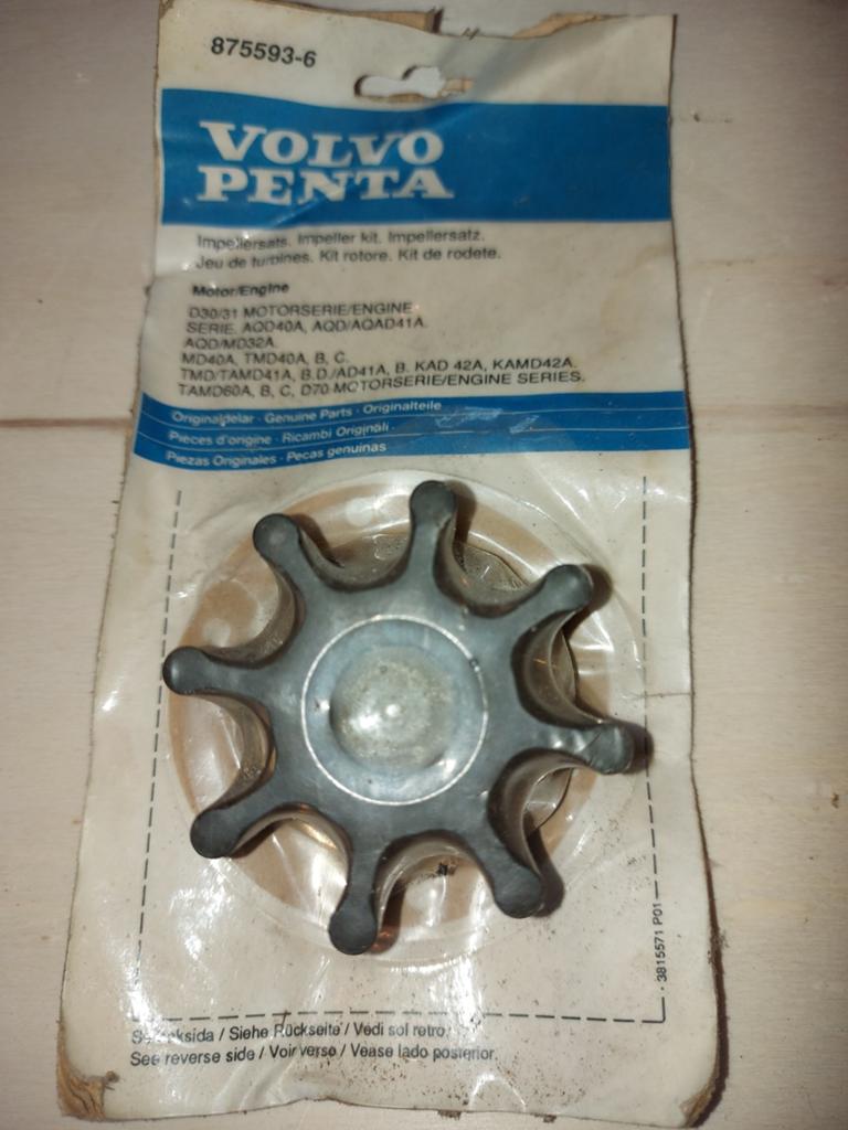 Volvo Penta Impeller 875593-6 - Origineel Onderdeel, Watersport en Boten, Ophalen of Verzenden