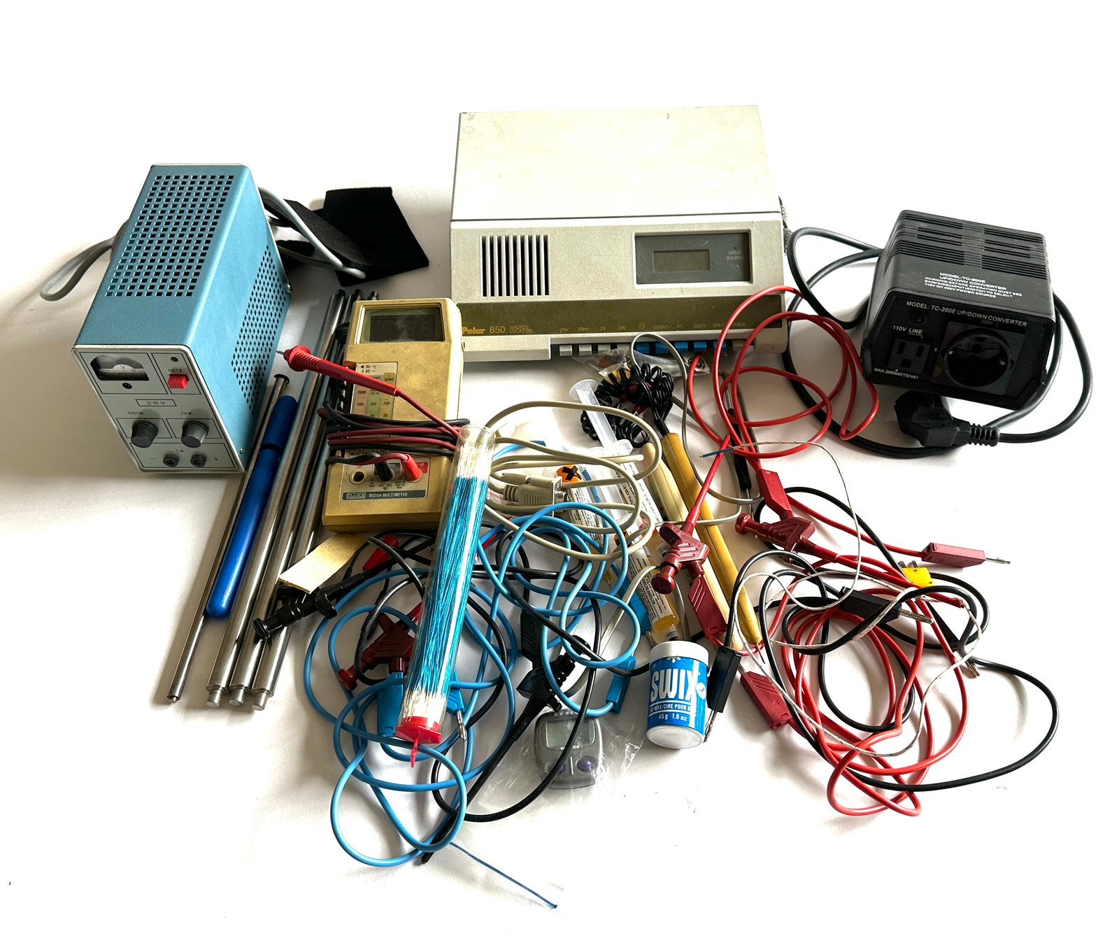 Miscellaneous electric meters power supplies logic probes, Ophalen, Gebruikt
