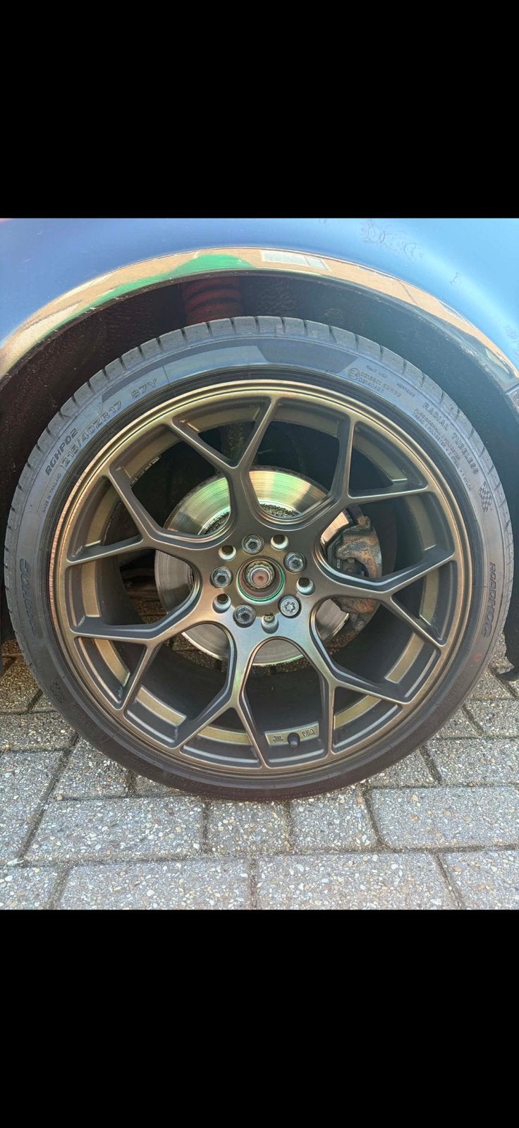 Shogun AS-28 velgen 17 inch, Auto-onderdelen, Banden en Velgen, Ophalen, 215 mm, Velg(en), 17 inch