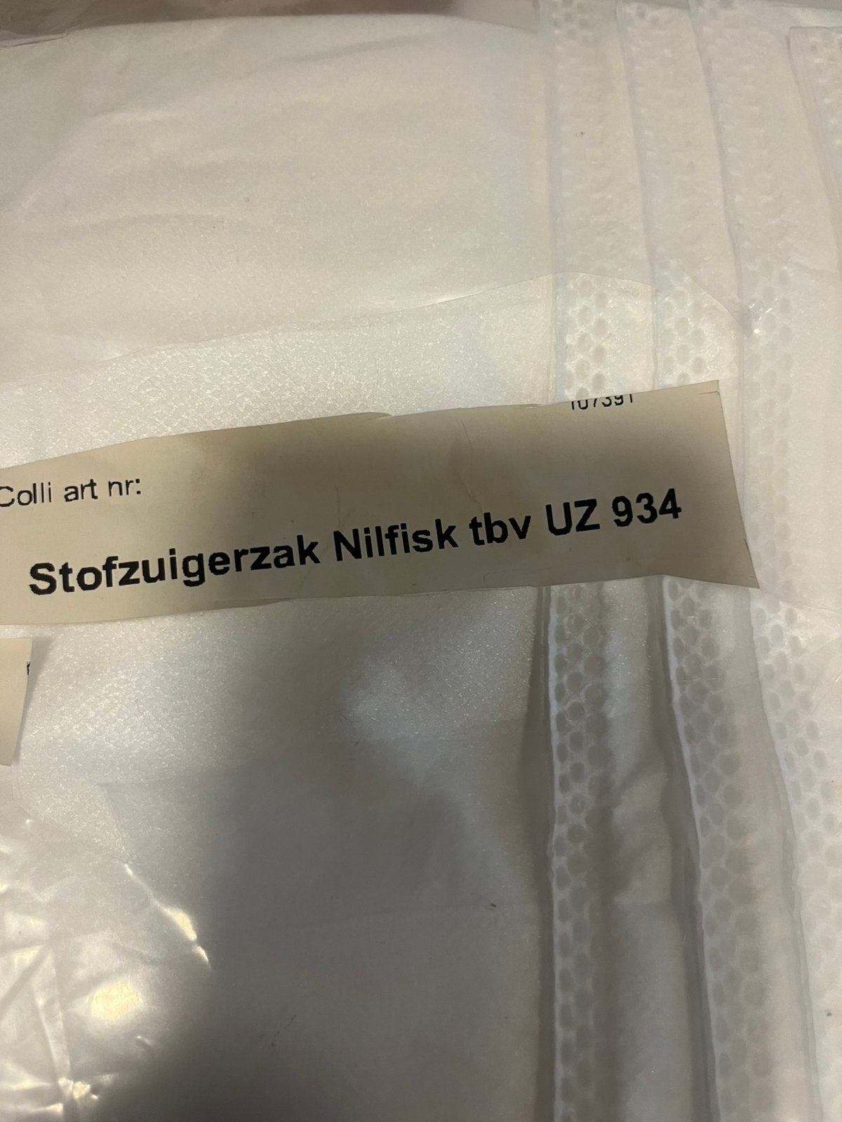 Nilfiks stofzuiger zakken, Witgoed en Apparatuur, Ophalen, Nieuw, Overige typen, Overige merken