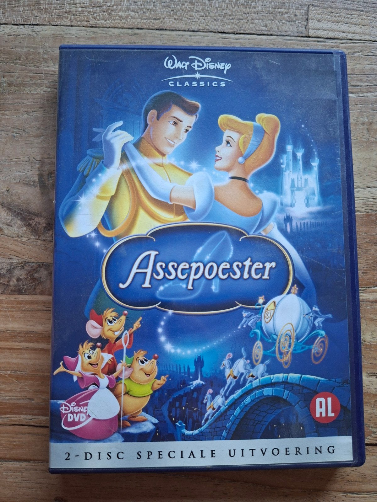 Disney Assepoester 2-Disc Speciale Uitvoering DVD, Gebruikt, Alle leeftijden, Nederlands, Ophalen of Verzenden