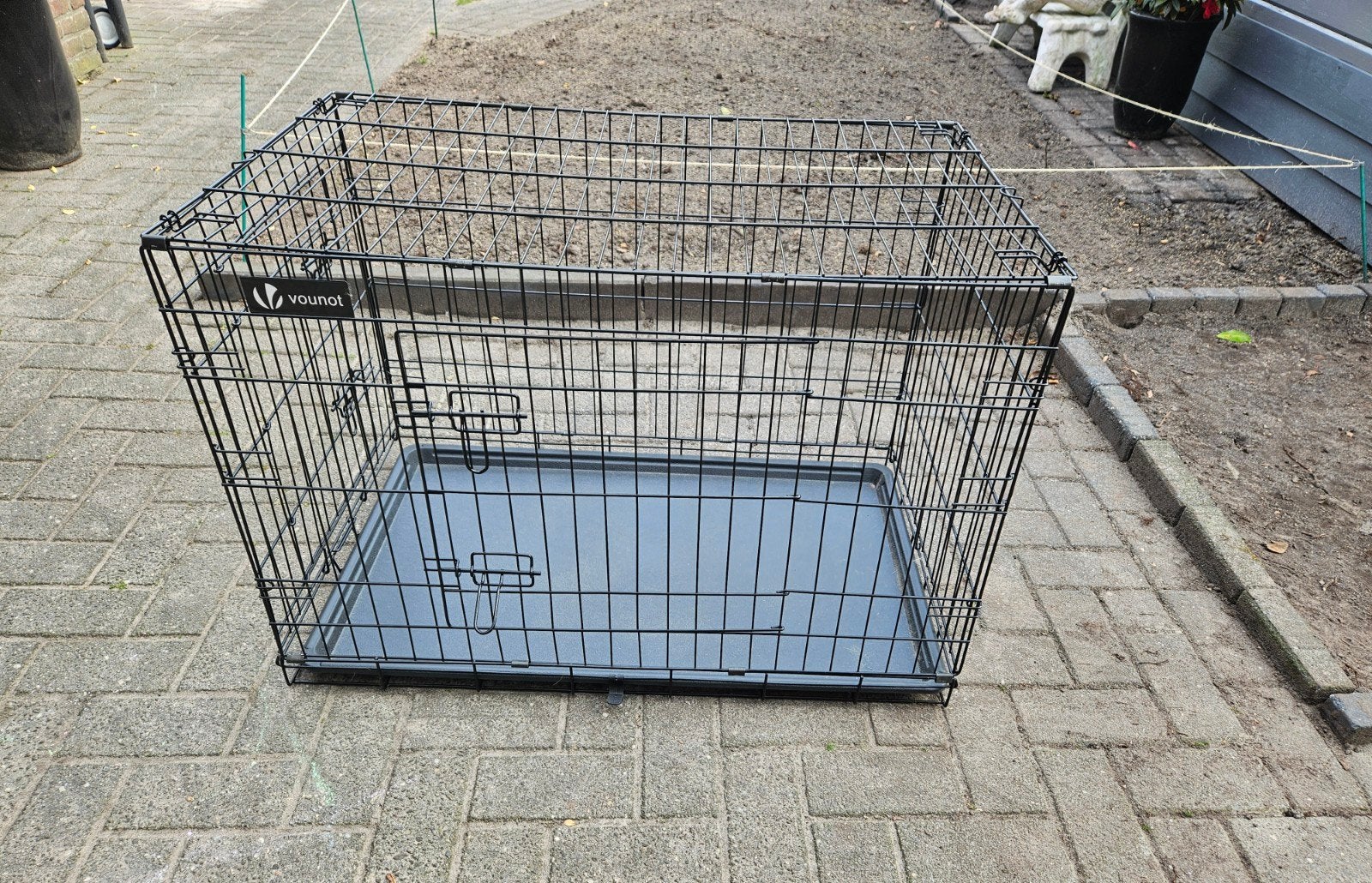 honden bench, Dieren en Toebehoren, Ophalen, Zo goed als nieuw, Minder dan 75 cm, Minder dan 65 cm