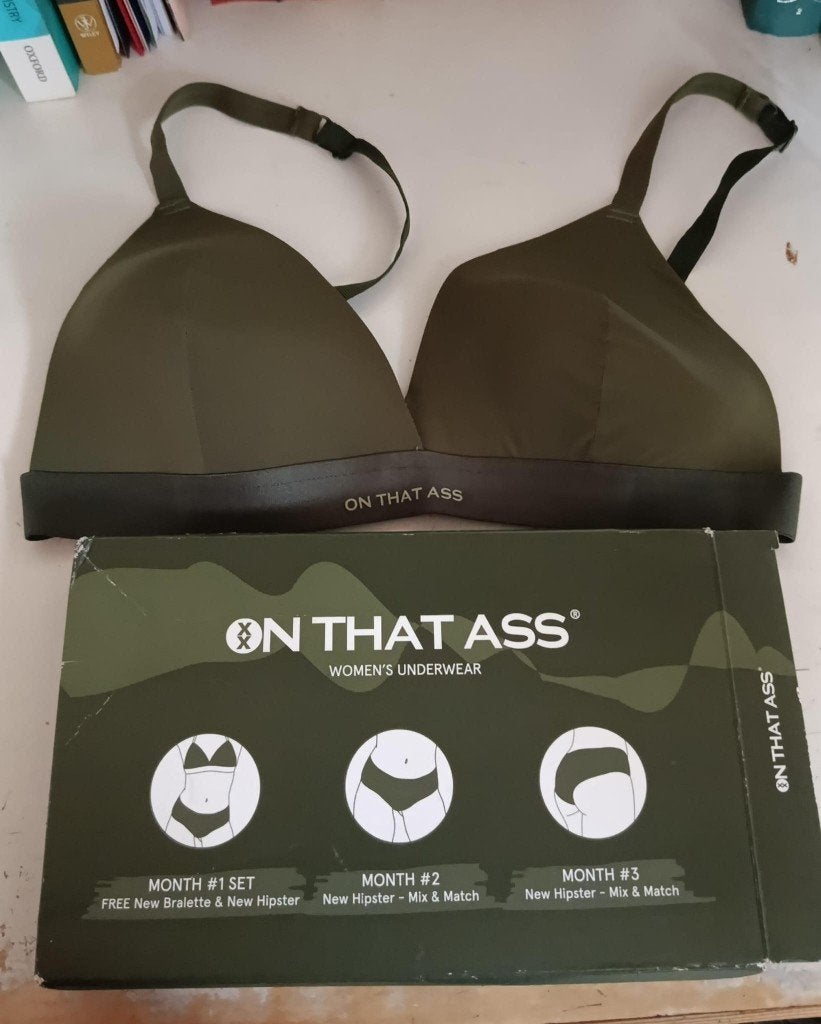 On That Ass Bralette - Nieuw, On That Ass, Ophalen of Verzenden, Groen, BH