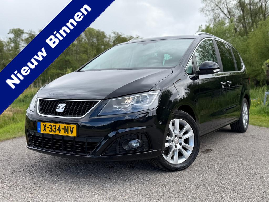 Seat Alhambra 1.4 TSI Reference 7persoons / Automaat / Perfe, Auto's, Euro 5, Stof, Zwart, 4 cilinders