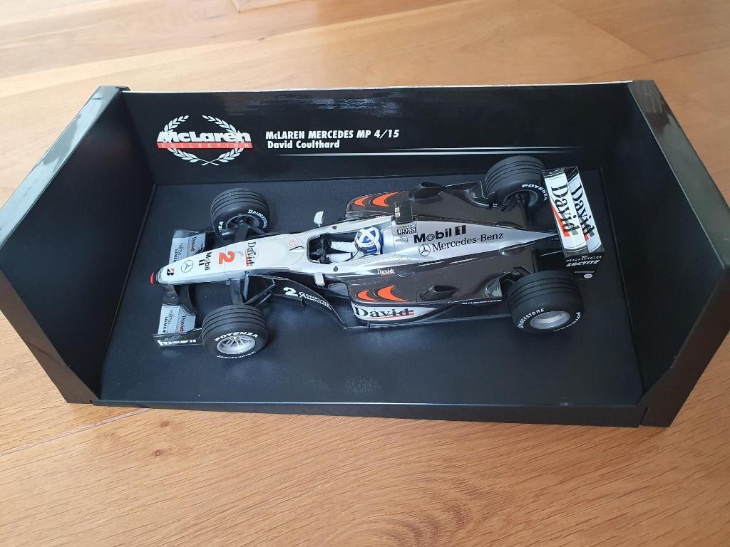 Minichamps F1 McLaren Mercedes MP4/15 David Coulthard, Ophalen of Verzenden, Nieuw, Auto, MiniChamps