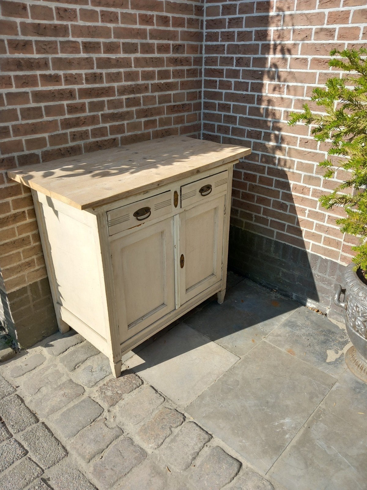 Oud boeren kastje, Ophalen