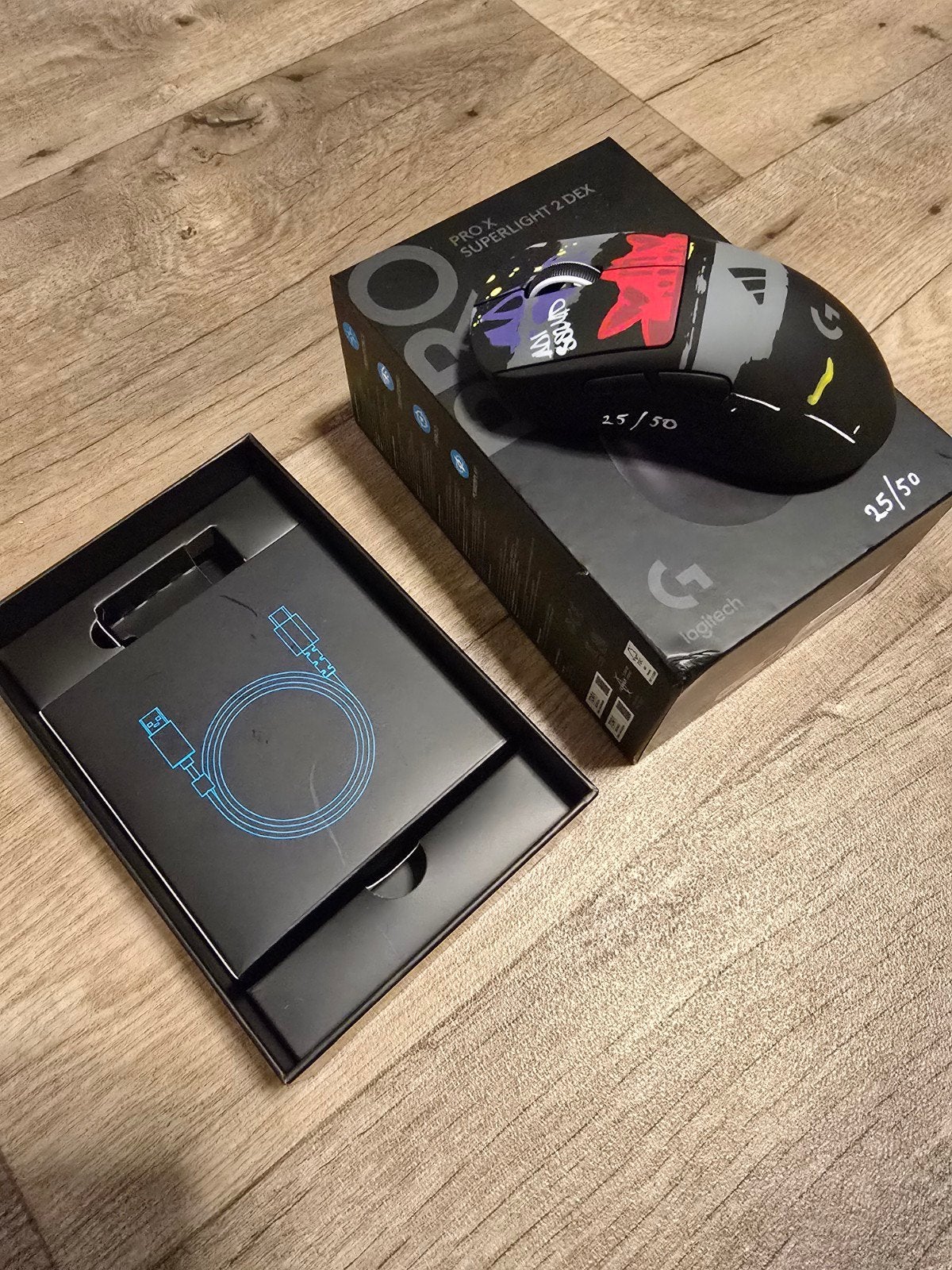 Logitech Pro X Superlight 2 DEX(Adidas) Limited Edition Muis, Muis, Logitech, Nieuw, Ophalen of Verzenden
