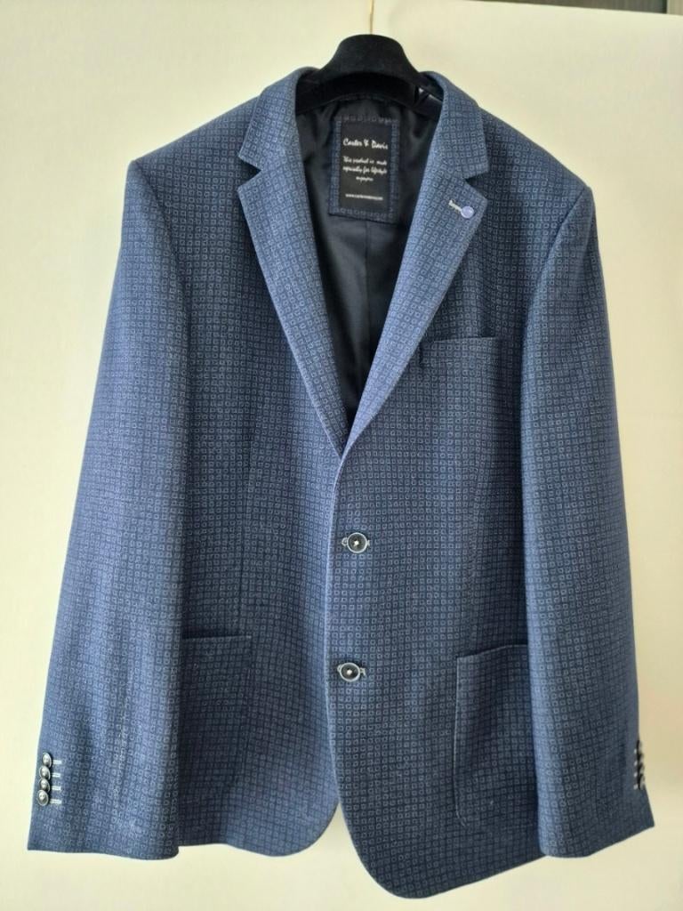 Colbert maat 58 (Splinternieuw), Ophalen of Verzenden, Carter & Davis, Blauw, Maat 56/58 (XL)