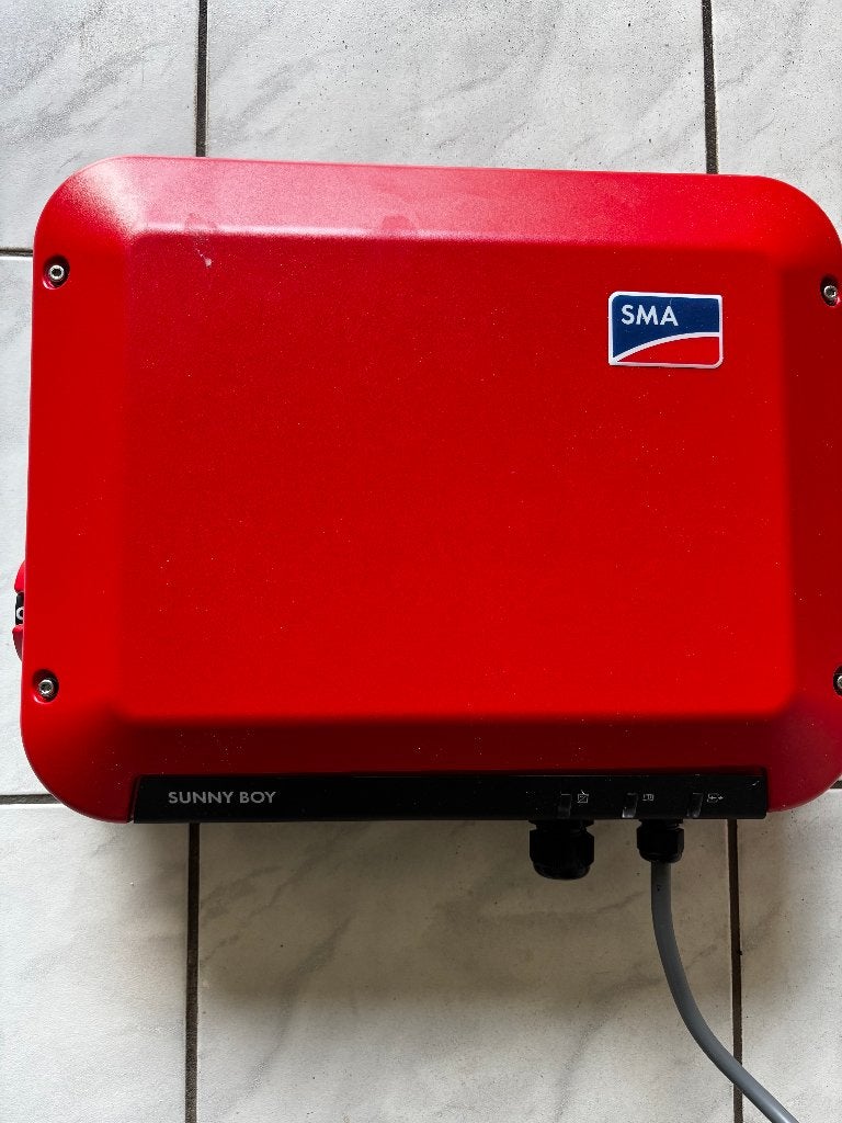 Omvormer SUNNY BOY 2.5, Ophalen, Gebruikt