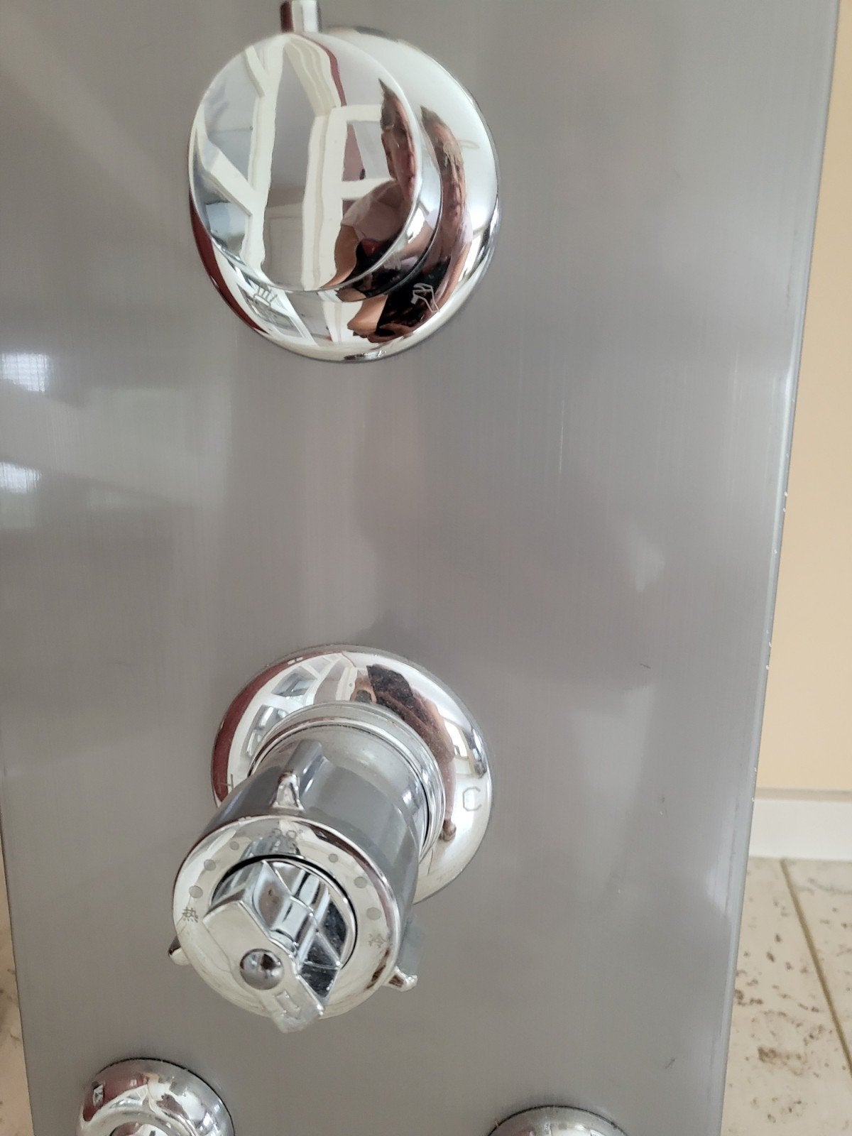 douchepaneel nieuw, Ophalen, Nieuw, Rvs, Douche