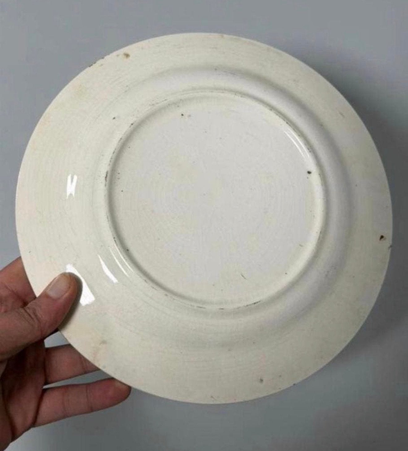 Vintage Mena Rotselaar bord – 23 cm – deco verzamelobject, Antiek en Kunst, Antiek | Servies los, Ophalen of Verzenden