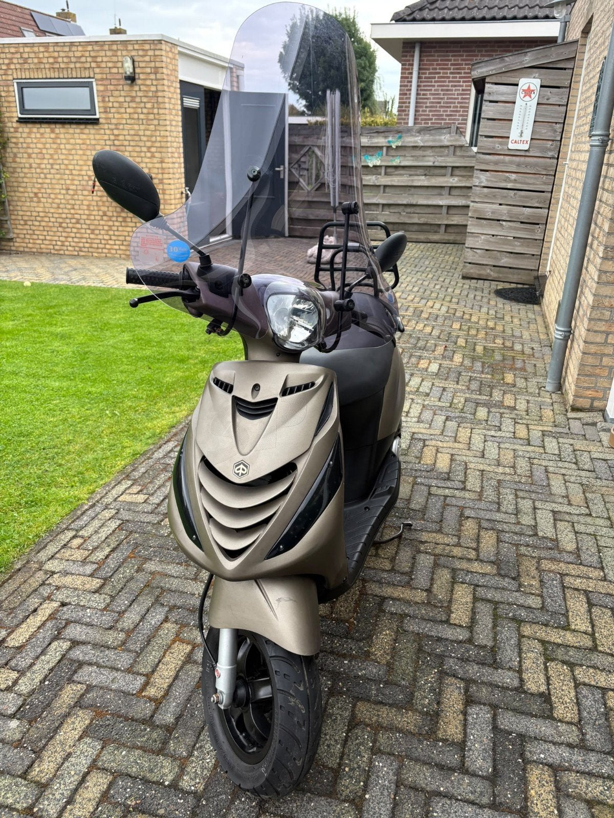 piaggio zip e get  2020, Fietsen en Brommers, Ophalen, Gebruikt, Maximaal 45 km/u, Zip