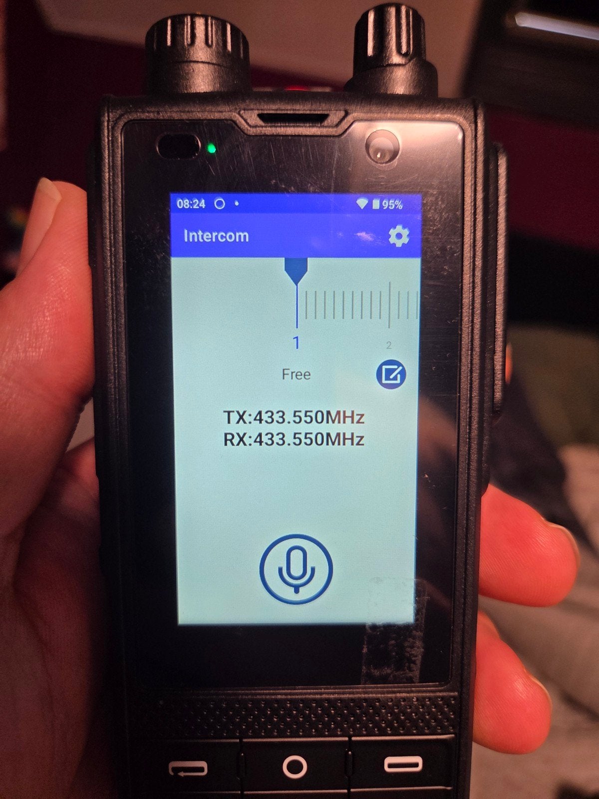 Anysecu W6+ met uhf tekoop zello portofoon nieuw in doos, Telecommunicatie, Nieuw, 15 km of meer, Ophalen of Verzenden, Portofoon of Walkie-talkie