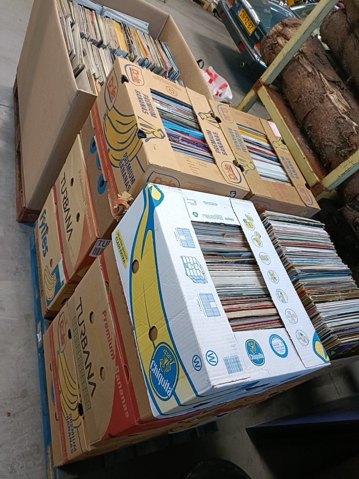 Grote partij lp langspeelplaat 8000, Cd's en Dvd's, Ophalen, LP, Gebruikt, Overige genres