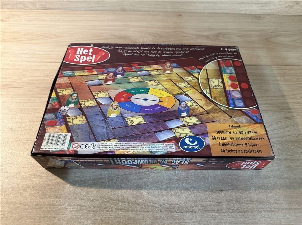 slag bij nieuwpoort - s6922, Hobby en Vrije tijd, Gezelschapsspellen | Bordspellen, Verzenden, Zo goed als nieuw