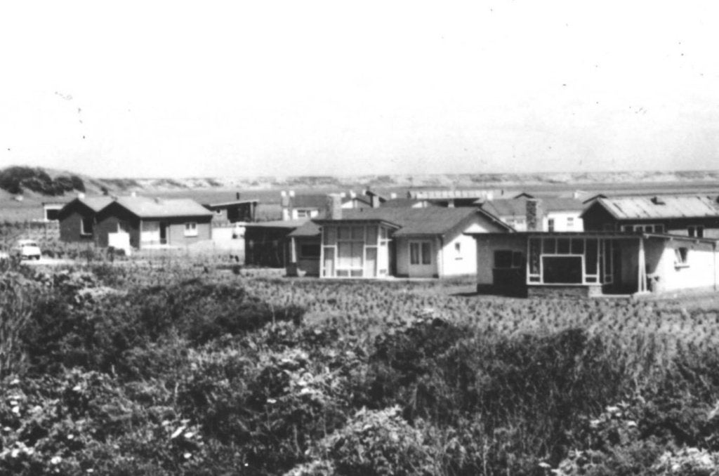 700202 Kamperland Zeeland 1961 Bungalow park De Banjaard, Verzamelen, Ansichtkaarten | Nederland, Ophalen of Verzenden, 1960 tot 1980