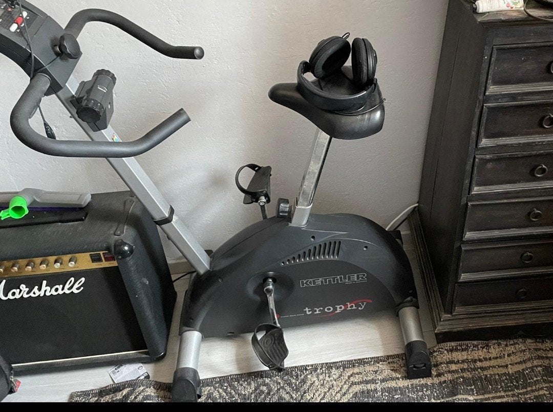 Kettler Trophy Hometrainer - Gebruikt, Sport en Fitness, Ophalen, Gebruikt, Metaal, Benen