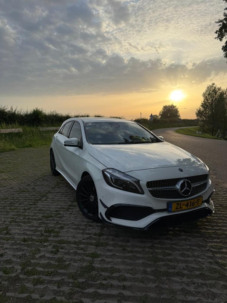 Mercedes-Benz A-Klasse A 180 CDI Blueefficiency 109pk 2018, Auto's, Voorwielaandrijving, 4 cilinders, Wit, 1200 kg