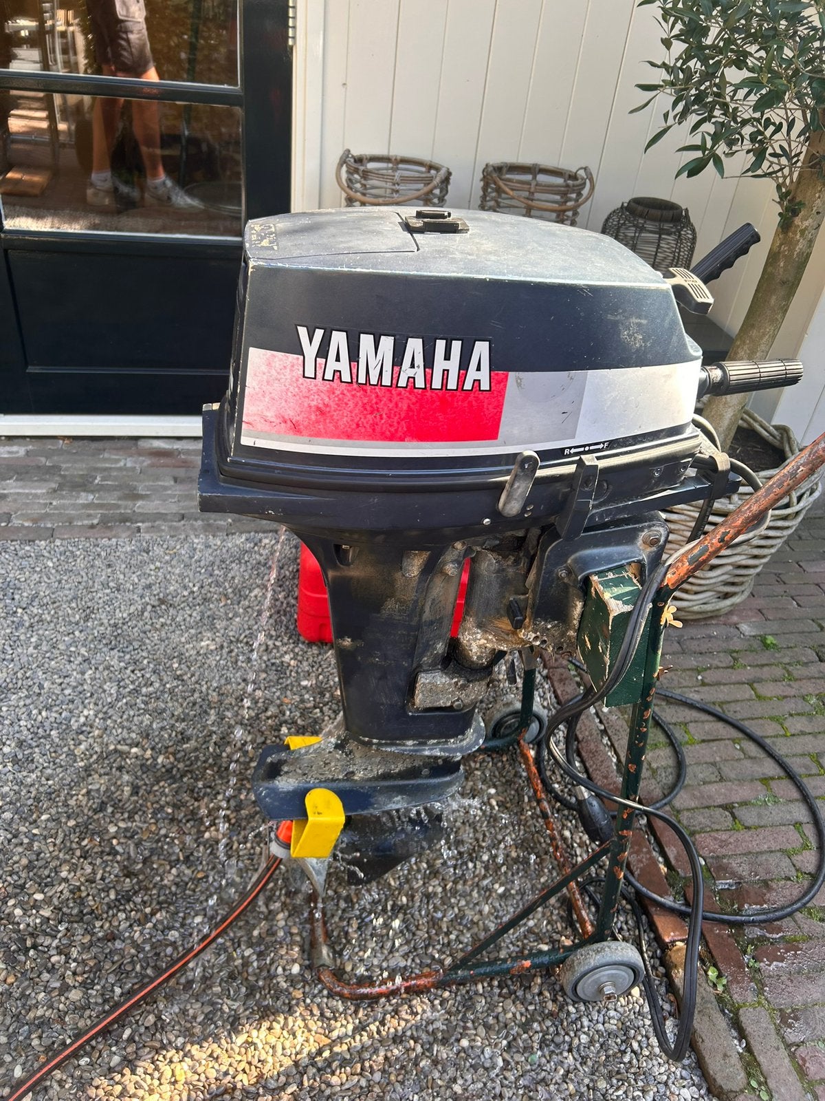 Yamaha 15 pk 2 takt, Ophalen of Verzenden, Gelezen, Overige onderwerpen